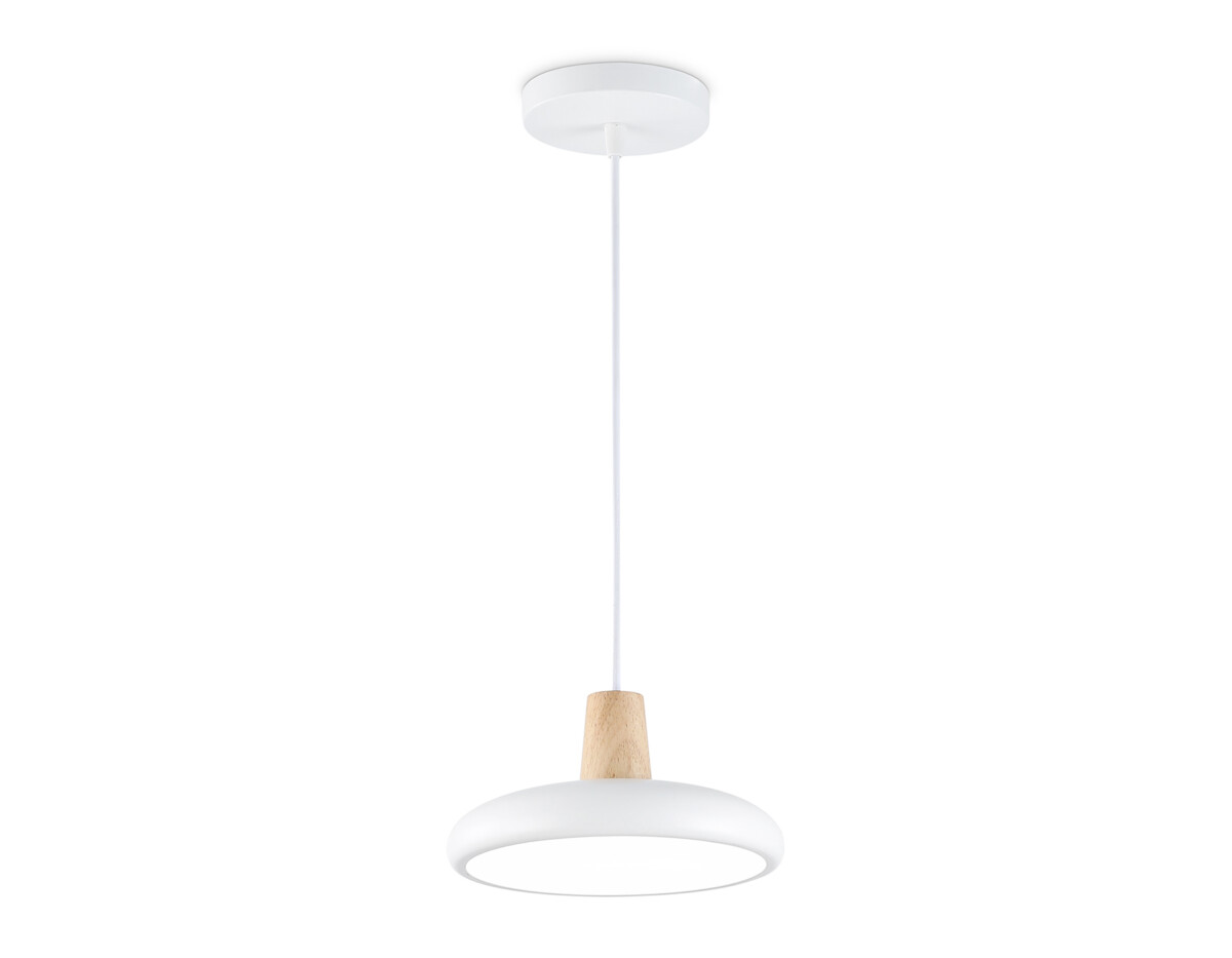 FL4838 WH/WD белый/дерево 24W 3000-6000K D200*800 (без ПДУ) — изображение 9