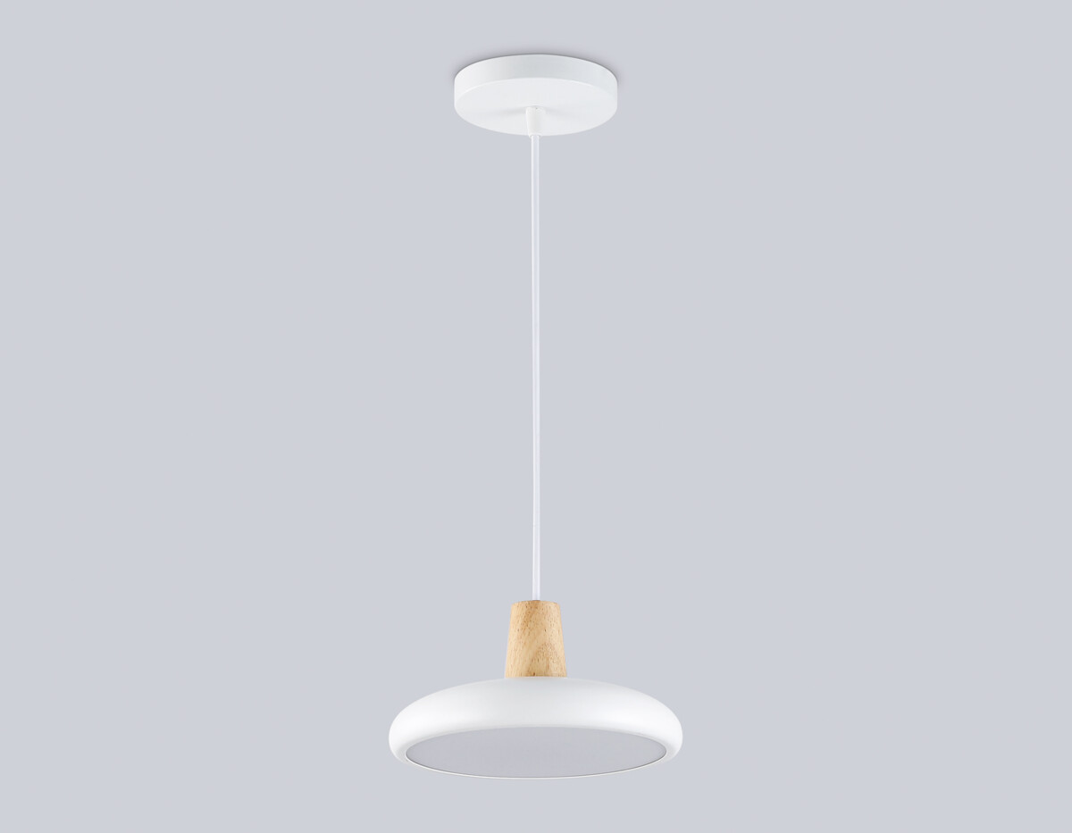 FL4838 WH/WD белый/дерево 24W 3000-6000K D200*800 (без ПДУ) — изображение 4