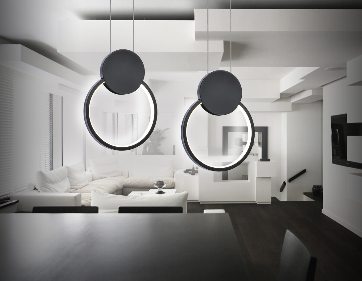 FL5252 BK черный 9W 4200K 200*20*1200 (без ПДУ) — изображение 2