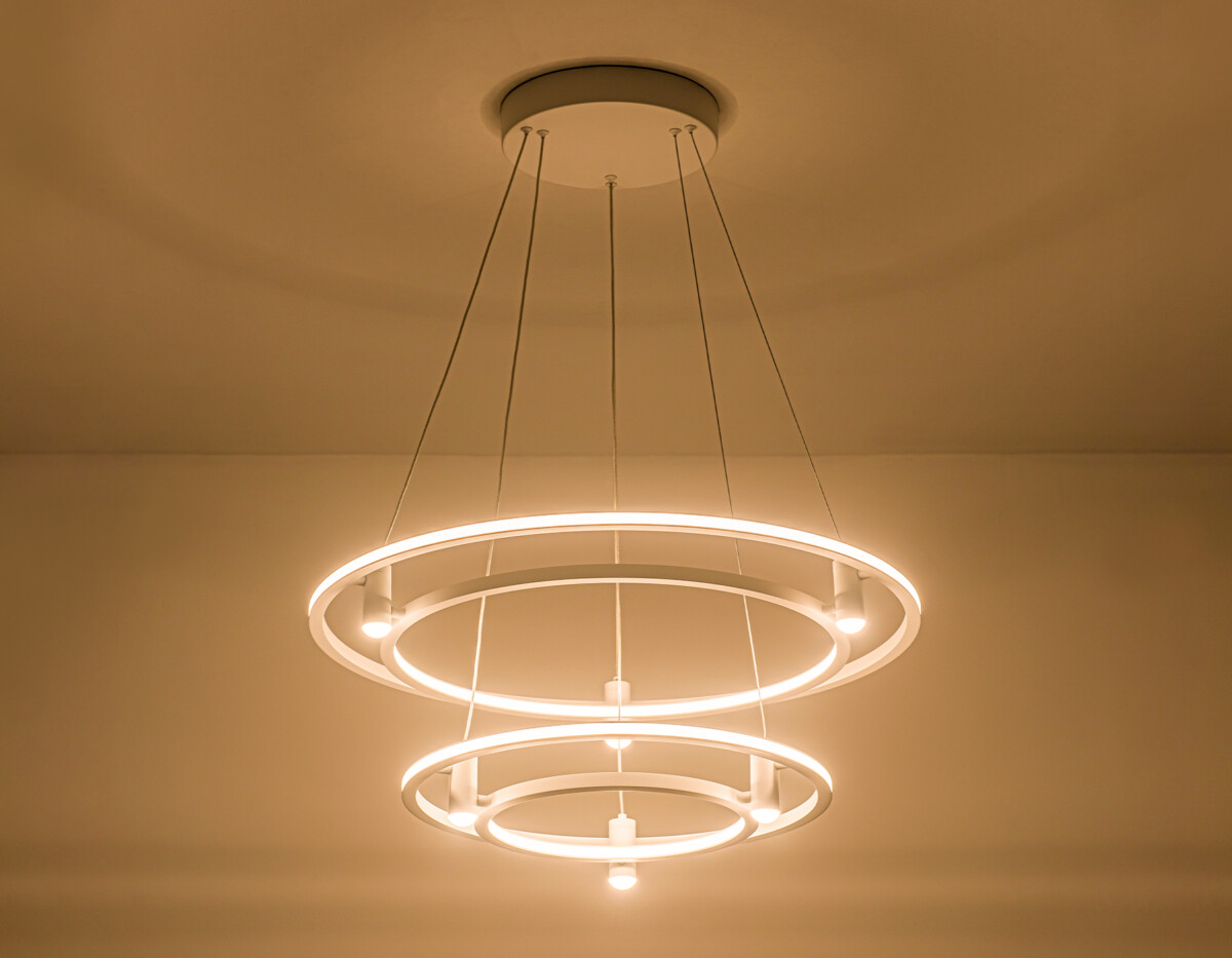 FL5542/2+6 WH белый 90W 3000K/4200K/6400K D600/400*1300 (без ПДУ) — изображение 6