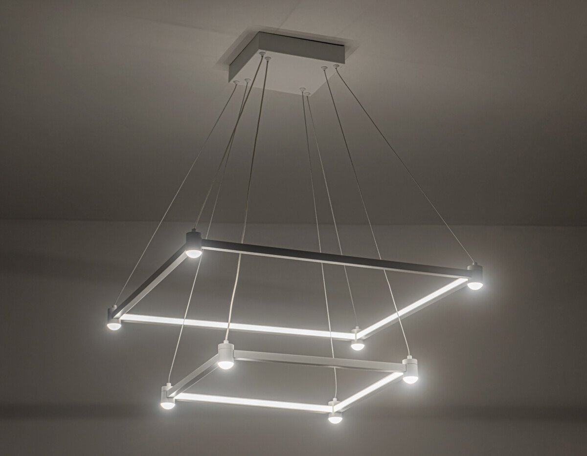 FL5595/2+8 WH белый 60W 3000K/4200K/6400K 600*600*1300 (без ПДУ) — изображение 5