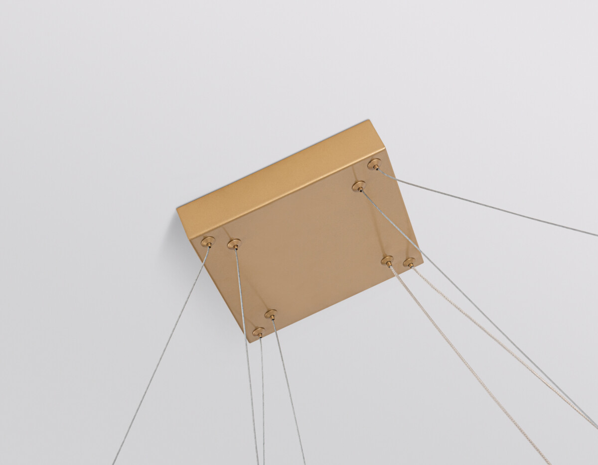 FL5599/2+8 GD золотой 60W 3000K/4200K/6400K 600*600*1300 (без ПДУ) — изображение 2