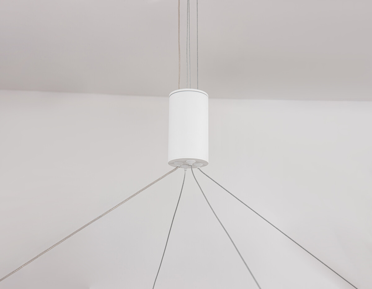 FL5855 WH белый 40W 3000K/4200K/6400K D800*860 (без ПДУ) — изображение 2