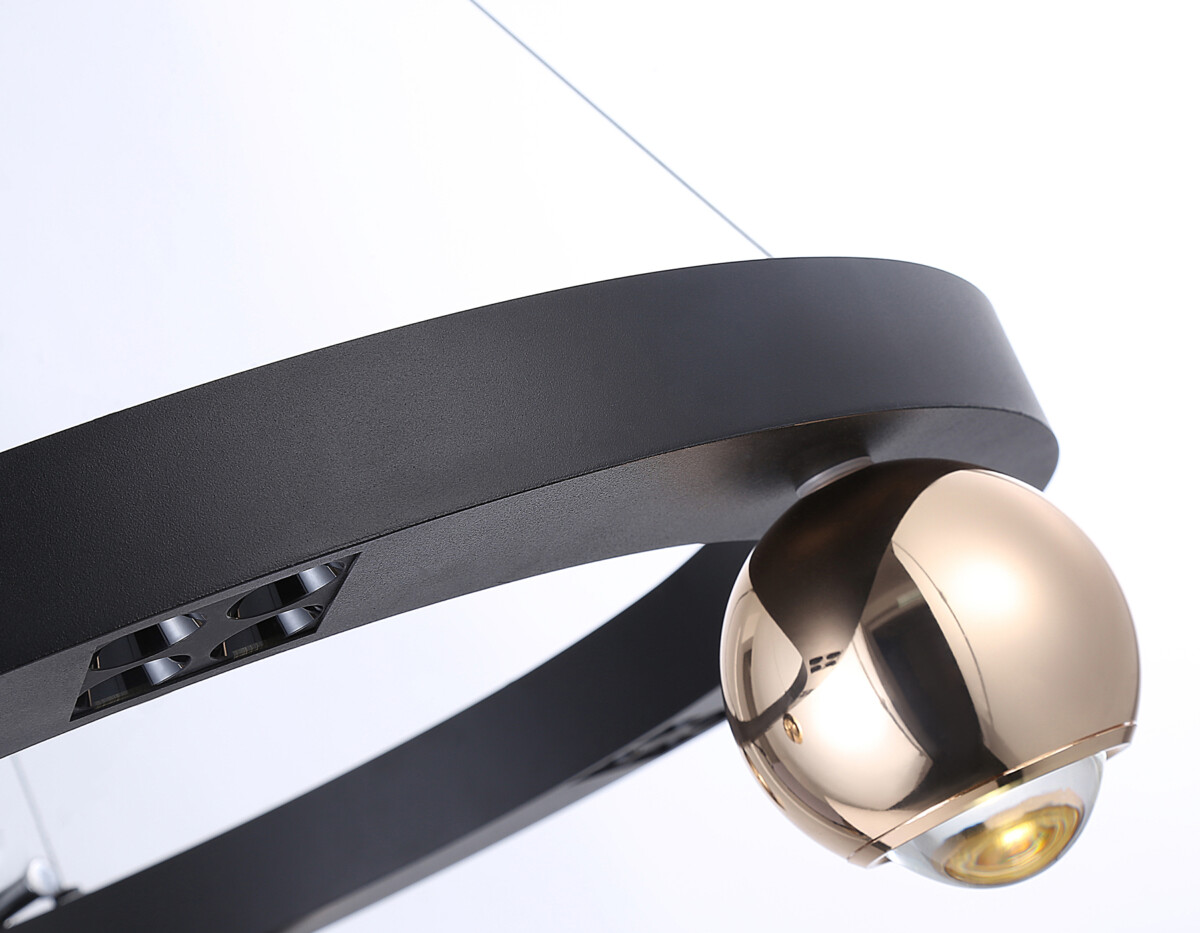 FL5961 BK/GD черный/золото 4200K 32W  D600*1200 (Без ПДУ) — изображение 1