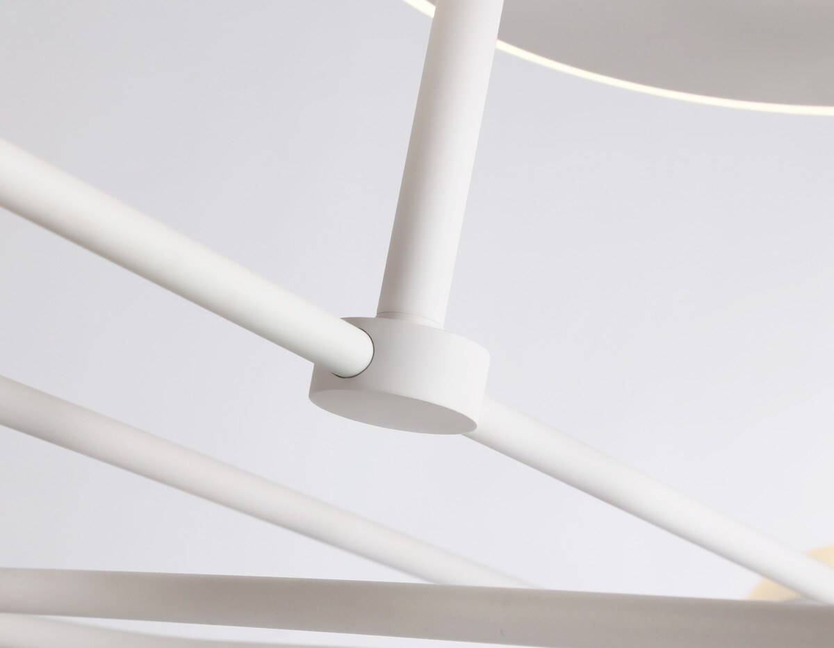 FL66229/6 WH белый 48W 3000K-6400K+G9/4 880*880*240 (ПДУ ИК) — изображение 3