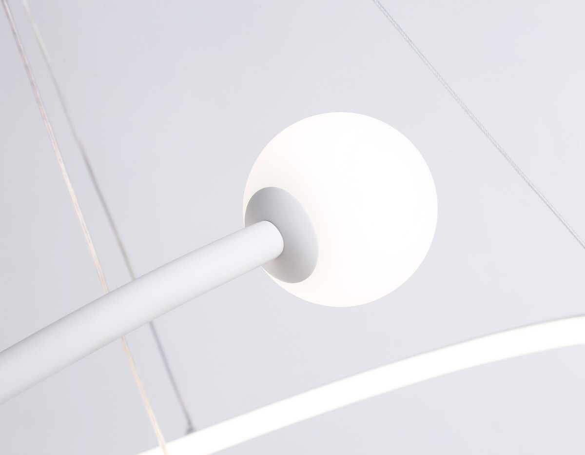 FL66299 WH белый 39W 3000K-6400K+G9 D500*1200 (ПДУ ИК) — изображение 1