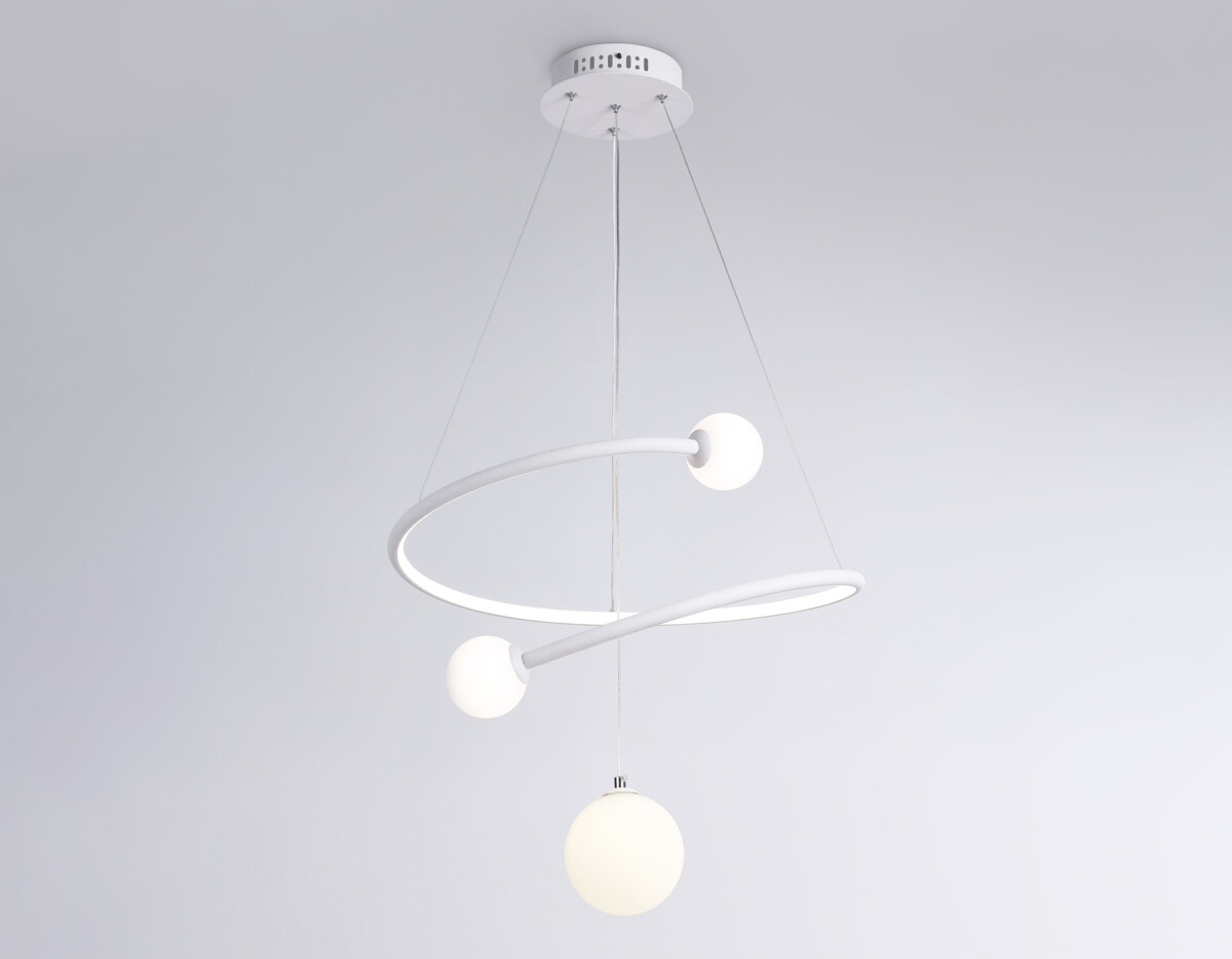 FL66299 WH белый 39W 3000K-6400K+G9 D500*1200 (ПДУ ИК) — изображение 3