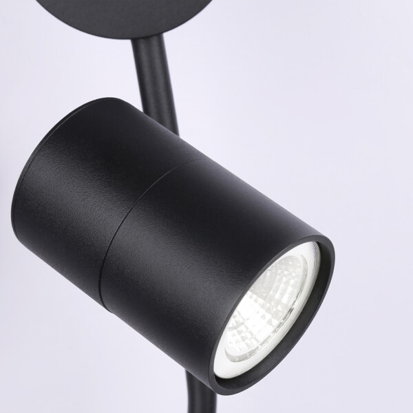 FL66389/3 BK черный 4W 4200K+G9+GU10 378*200*100