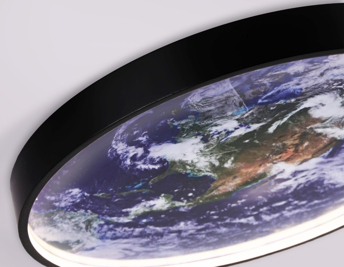 FW11132 BK черный 18W LED 3000-6400K D300*38 — изображение 1