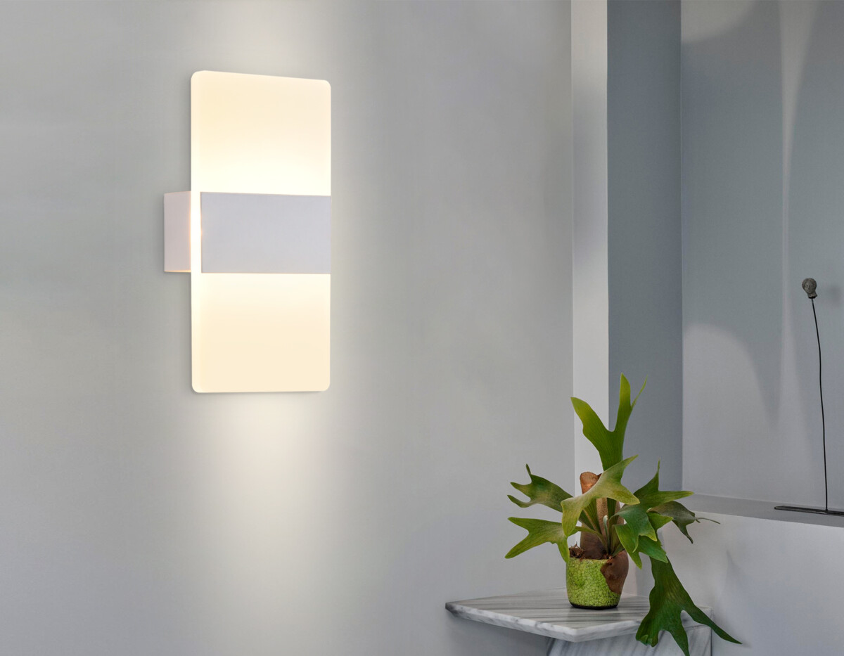 FW200 WH/FR белый/белый матовый LED 3000K/4200K/6400K 4W 220*110*40 — изображение 2