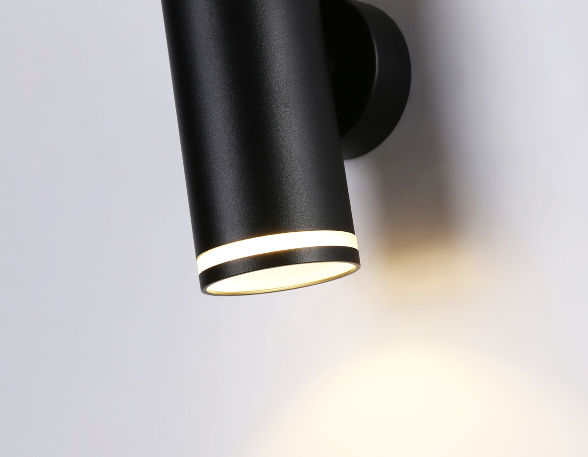 FW2489/2 BK черный GU10/2 max 12W 170*55*95 — изображение 2