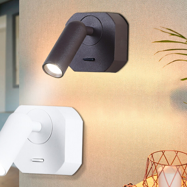 FW283 SCF кофе песок LED 4200K 3W 66*66*65