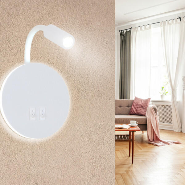 FW295 SWH белый песок LED 6400К+4200K 6W+3W D150*163