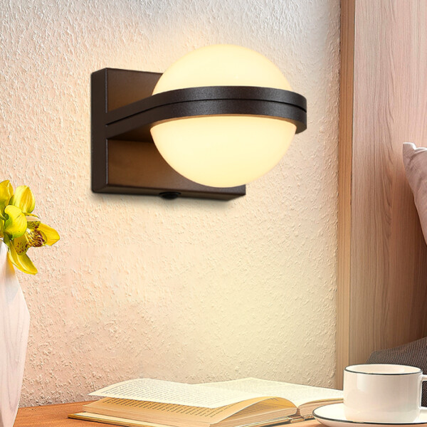 FW558 SCF кофе песок LED 3000K 5W 80*80*138