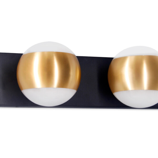 FW575/2 SBK/GD черный песок/золото G9 max 40W 260*70*85