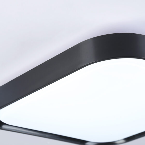 FZ1268 BK черный 27W 5000K 350*350*60 (Без ПДУ)