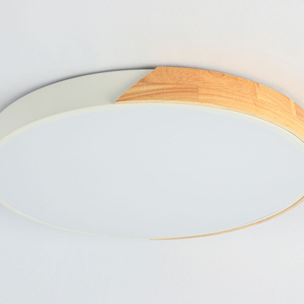 FZ1301 WH/LW белый/светлое дерево 45W 5000K D500*50 (без ПДУ)