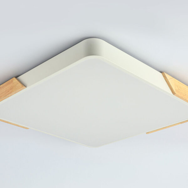 FZ1313 WH/LW белый/светлое дерево 45W 5000K 500*500*50 (без ПДУ)