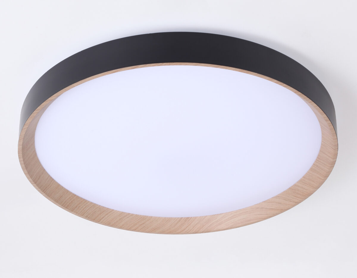 FZ1326 BK/LWD черный/светлое дерево IP20 60W 3000-6400K D490*80 (ПДУ ИК) — изображение 5