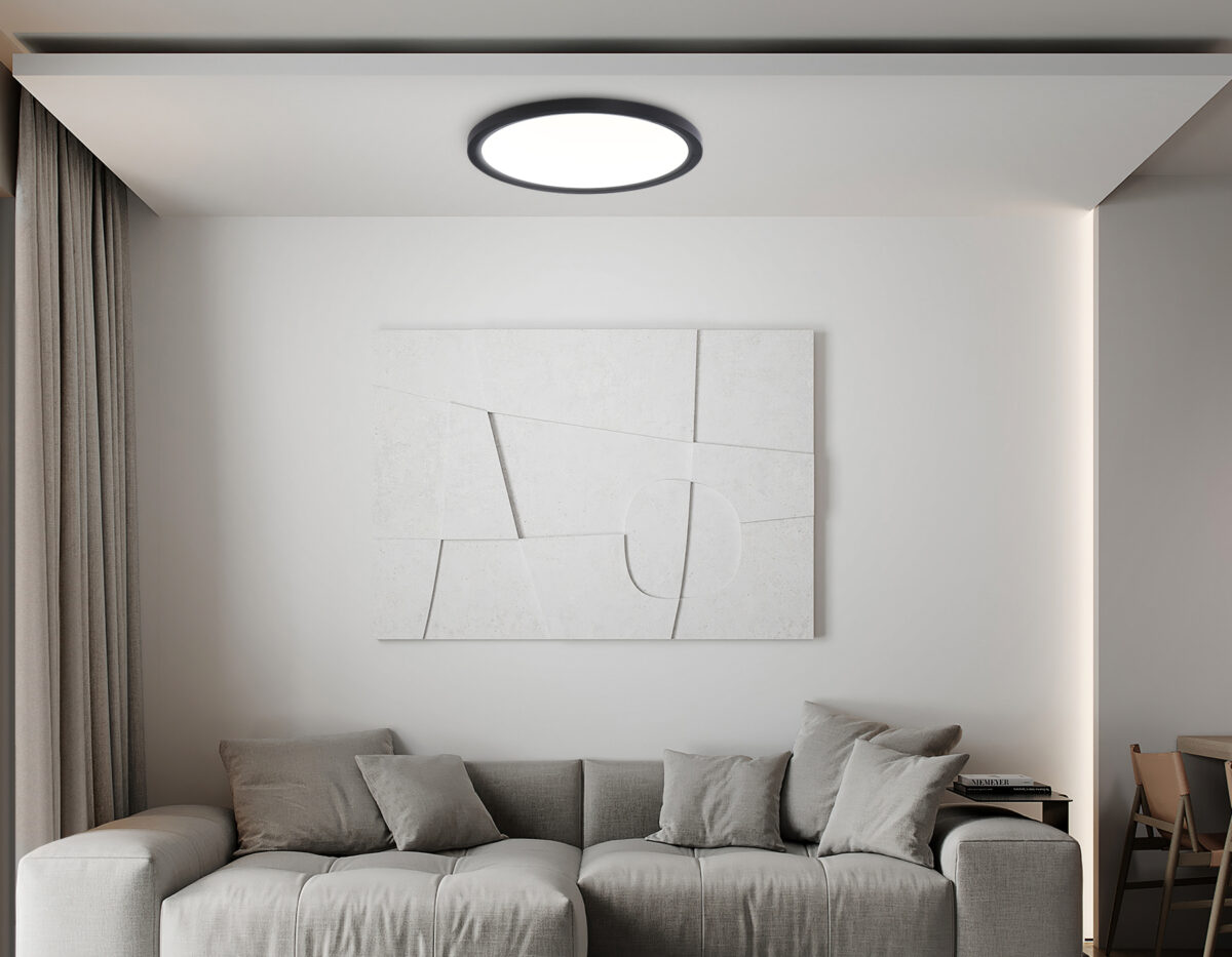 FZ1908 BK черный IP54 35W 3000K-6500K CCT-переключатель D450*25 (Без ПДУ) — изображение 7