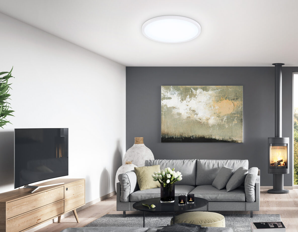 FZ1955 WH белый IP54 26W 5000K D370*15 (Без ПДУ) — изображение 5