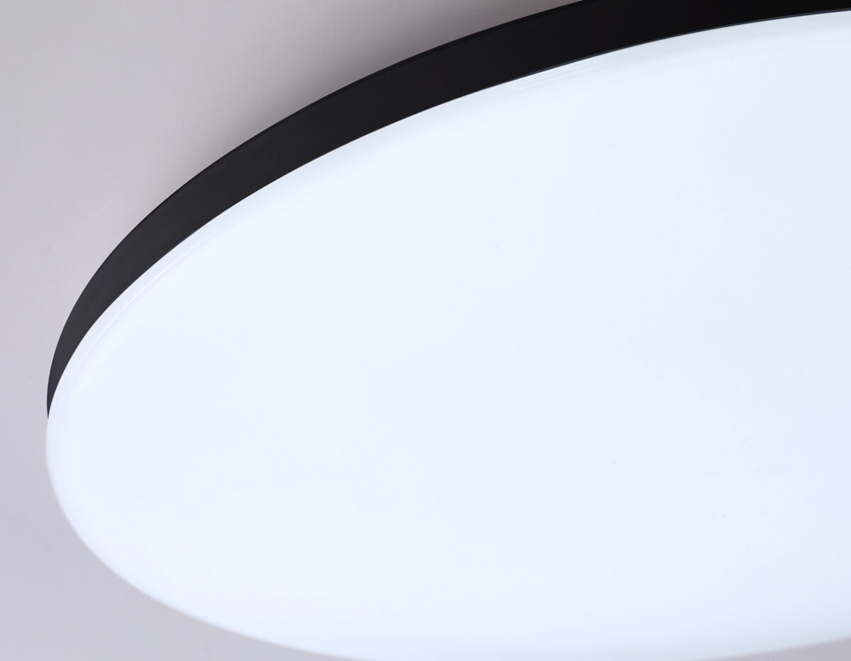 FZ2005_macro1 FZ2005 BK черный IP54 25W 3000K-6500K+RGB Wi-Fi Алиса/Tuya/Smart Home/Alexa D370*55 (ПДУ ИК) — изображение 1