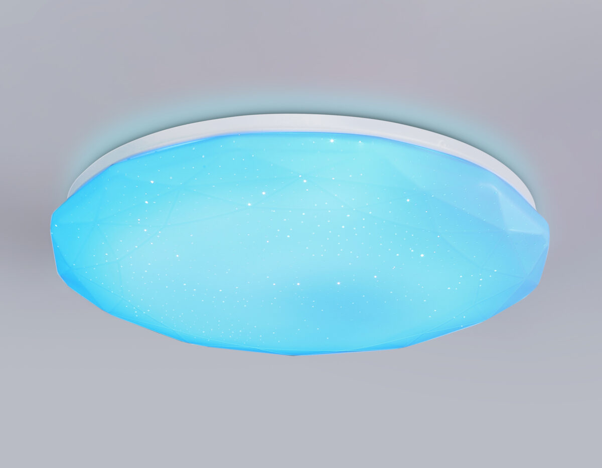 FZ418 WH белый IP20 66W 3000K-6500K+RGB D480*65 (ПДУ ИК) — изображение 8