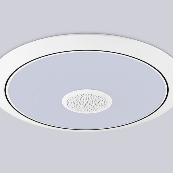 FZ720 WH белый IP20 52W 3000-6500K+RGB Music 450*65 (ПДУ ИК)