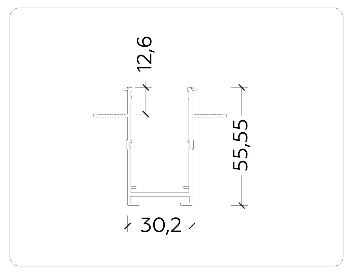 GL1012 BK черный IP20 220V 3000*62.5*56 — изображение 7