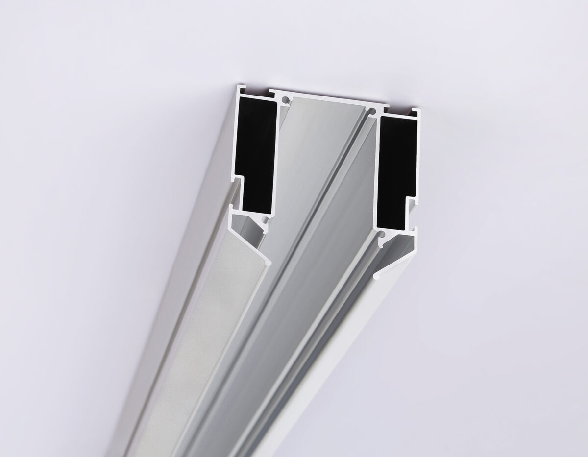 GL1014 AL алюминий корпус в натяжной потолок 3000*61*61 — изображение 2