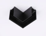 GL1032 BK черный коннектор угловой для накладного шинопровода Magnetic 220V 80*80*52 — изображение 2