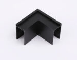 GL1032 BK черный коннектор угловой для накладного шинопровода Magnetic 220V 80*80*52 — изображение 3