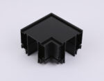 GL1046 BK черный коннектор угловой для шинопровода в натяжной потолок Magnetic 220V 100*100*51 — изображение 3