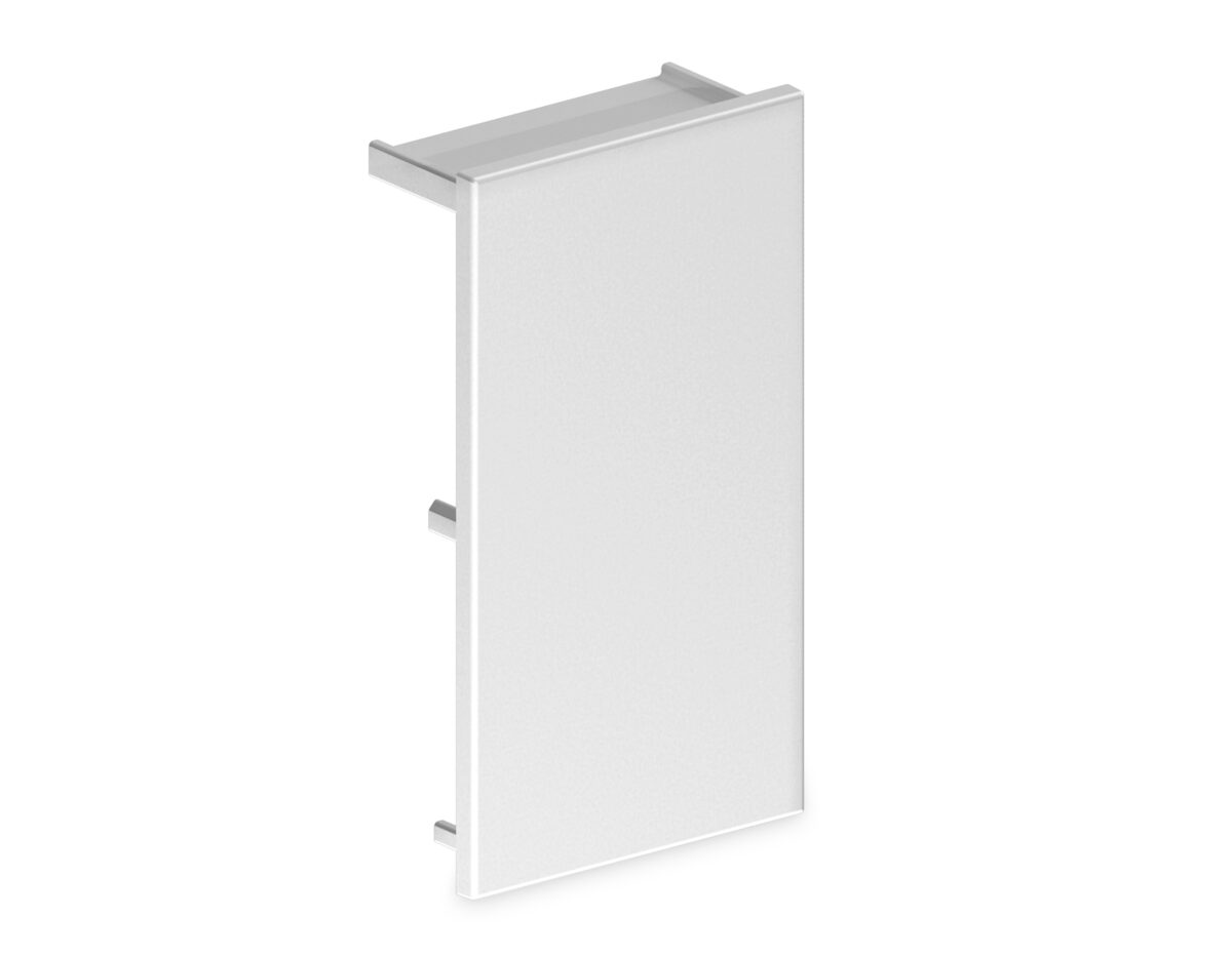 GL1057 WH белый заглушка для шинопровода Magnetic 220V 30.6*56*2 (2шт) — изображение 1