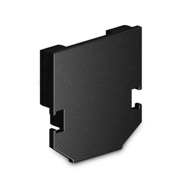 GL1064 BK черный заглушка для корпуса в натяжной потолок Magnetic 220V 61*61*9 (2шт)