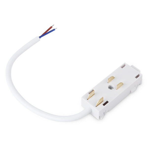 GL1101 WH белый ввод питания для шинопровода Magnetic 220V IP20 200*28.5*18