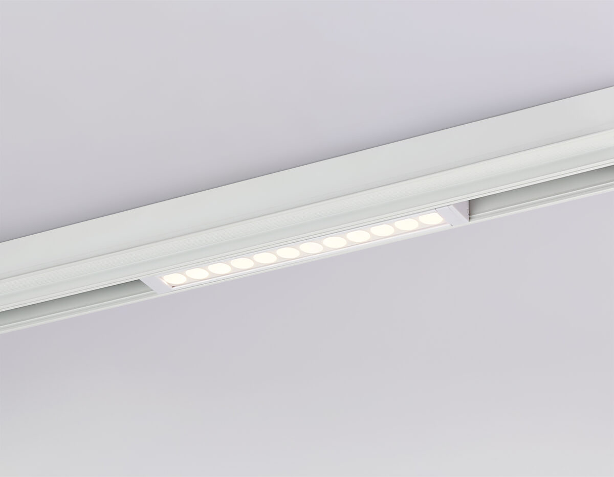 GL1301 WH белый IP20 12W 3000K-6400K 220V 24° 232*25*42 (Без ПДУ) — изображение 2