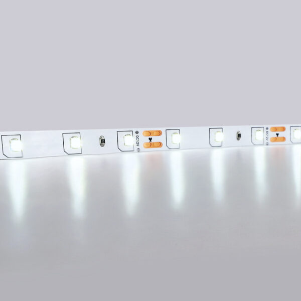 GS1003 2835 60Led/ 4.8W m/ 12V IP20 6500K/ 5000*8*1.2mm (2 конт.)