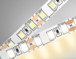 GS1101 2835 120Led/ 9.6W m/ 12V IP20 3000K/ 5000*8*1.2mm (2 конт.) — изображение 9