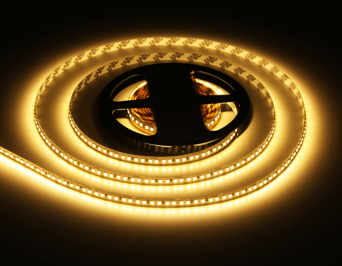 GS1301 2835 180Led/ 14.4W m/ 12V IP20 3000K/ 5000*8*1.2mm (2 конт.) — изображение 7