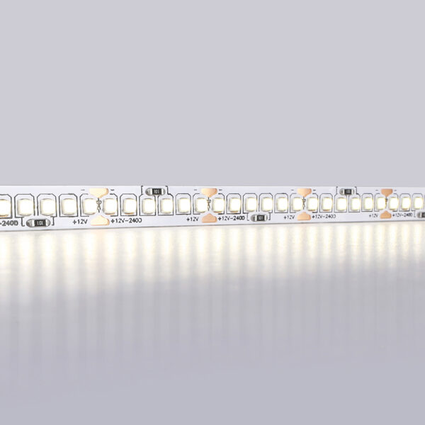 GS1402 2835 240Led/ 17W m/ 12V IP20 4500K/ 5000*10*1.2mm (2 конт.)