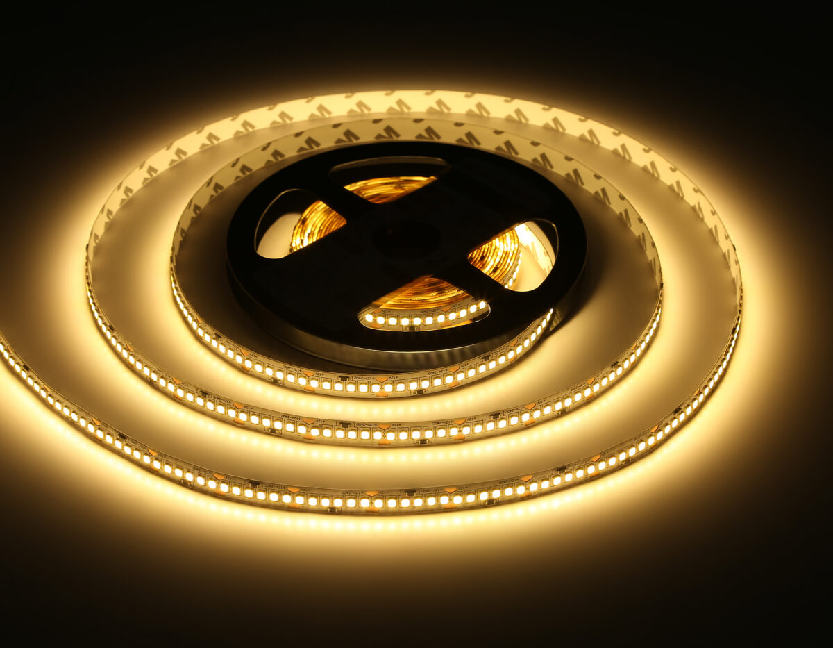 GS1501 2835 240Led/ 19.2W m/ 12V IP20 3000K/ 5000*10*1.2mm (2 конт.) — изображение 7