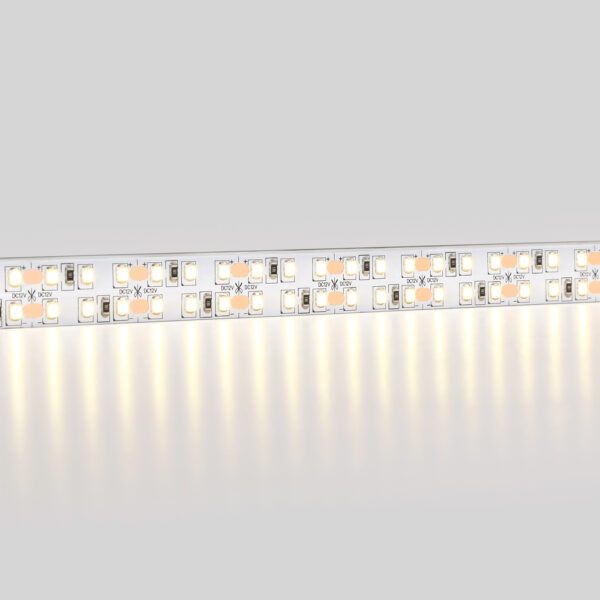 GS1601 2835 240Led/ 19.2W m/ 12V IP20 3000K/ 5000*14*1.2mm (2 конт.)
