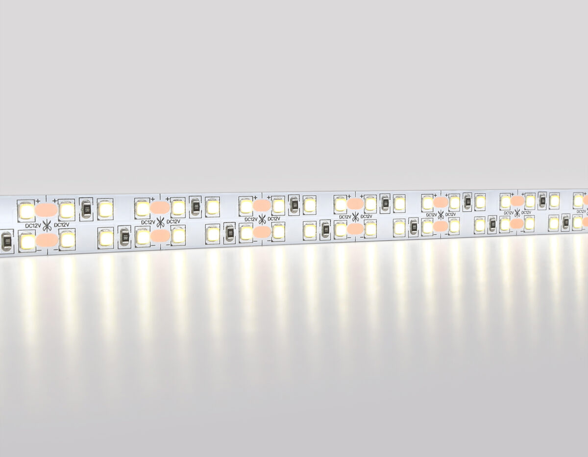 GS1602 2835 240Led/ 19.2W m/ 12V IP20 4500K/ 5000*14*1.2mm (2 конт.) — изображение 1