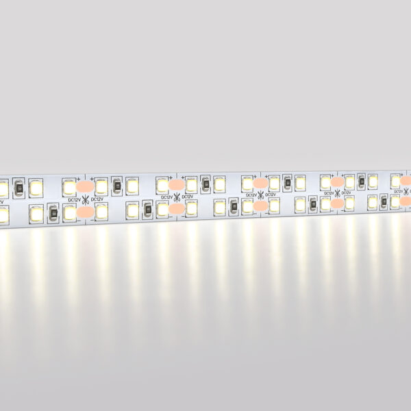 GS1602 2835 240Led/ 19.2W m/ 12V IP20 4500K/ 5000*14*1.2mm (2 конт.)