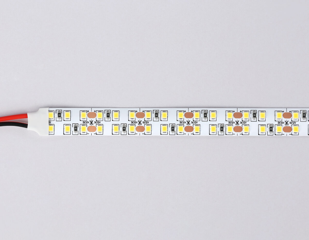 GS1602 2835 240Led/ 19.2W m/ 12V IP20 4500K/ 5000*14*1.2mm (2 конт.) — изображение 3