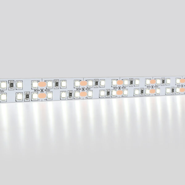 GS1603 2835 240Led/ 19.2W m/ 12V IP20 6500K/ 5000*14*1.2mm (2 конт.)