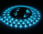 GS2401 5050 30Led/ 7.2W m/ 12V IP20 RGB/ 5000*10*1.87mm (4 конт.) комплект — изображение 5