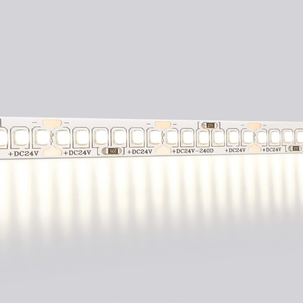 GS3502 2835 240Led /22W m/ 24V IP20 4500K/ 5000*10*1.2mm (2 конт.)