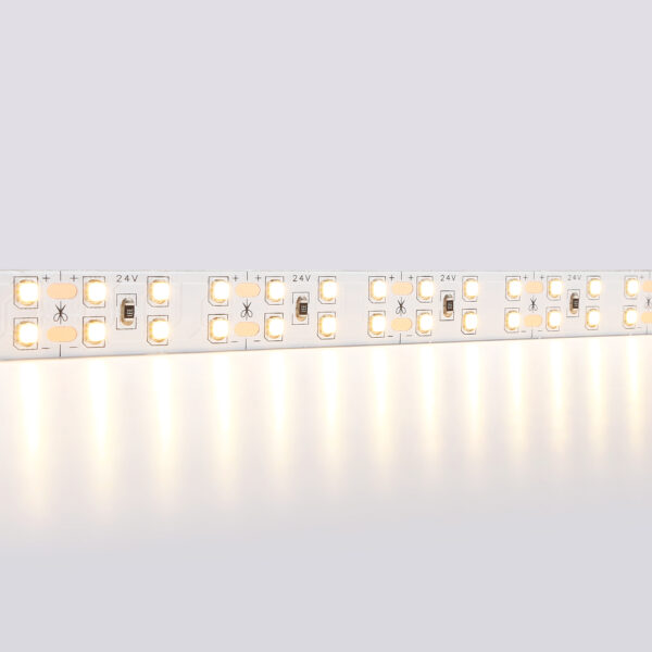 GS3601 2835 204Led/ 20W m/ 24V IP20 3000K/ 5000*14*1.2mm (2 конт.)